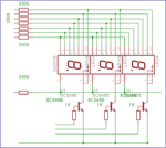 Connection of Seven Segment Display for multiplexing