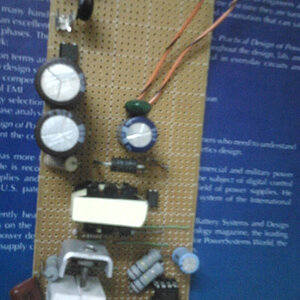 1A flyback power supply with UC3842