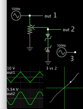 back-to-back zener diodes shape triangle wave to quasi-sine.png