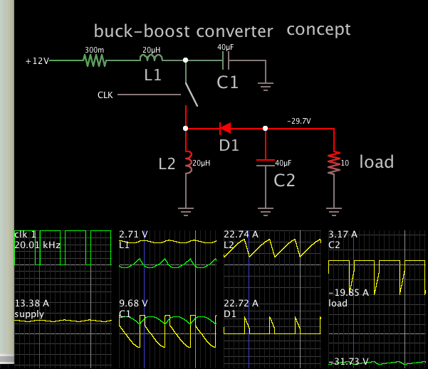 buck-boost clk-driv 12V to 30V 3A with LC input filter.png