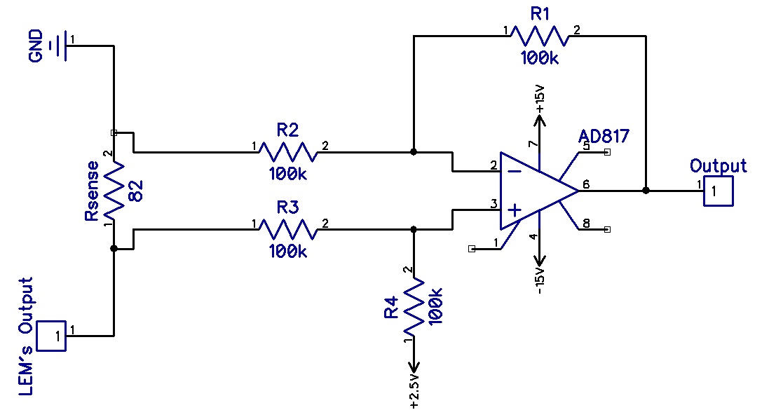 LEM LV25-P/SP5 Voltage Sensor (VP006218), Throw Hale