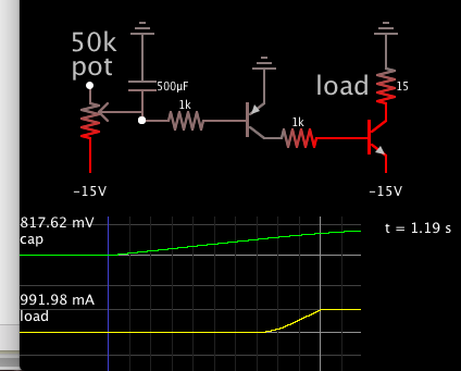delay 1 sec on power-up then 1A to load PNP NPN neg V supply.png