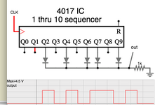 4017 IC diodes generate arbitrary hi's lows sequence.png