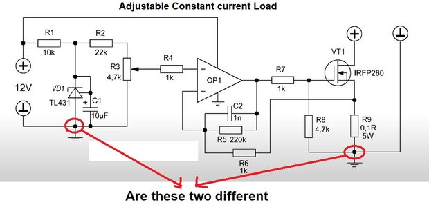 Constant Load Adjustable Cosntant current load quetsion | Forum for Electronics