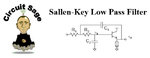 discrete Sallen-Key lowpass filter.png