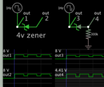 diode component needs small current flow via pulldown resistor.png
