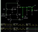 boost converter transistor controlled 1_5v supply 50ohm load gets 5v regulated.png