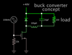 buck converter with low-side switching (mosfet).png