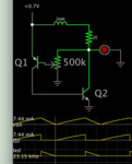 2-transistor boost conv 700mV supply lights led.png