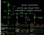 buck conv clk-driv swi 700V supply LC input smooth load 5A 62V.png