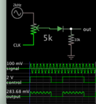 signal 100mV pushed through diode during control 2V.png