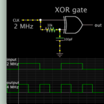 clk freq doubler via XOR gate RC network (2 MHz in 4 MHz out).png