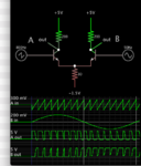 long-tail pair 2 NPN (tail resistor) 5V supply sine-n-sawtooth create SPWM.png