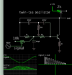 amplitude modulation applying 10kHz sinewave withing twin-tee oscillator.png