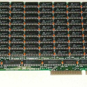 4Mib ISA memory board,  9x12 chips