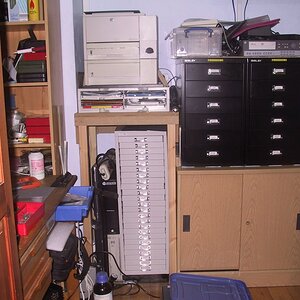 Storage and work corner