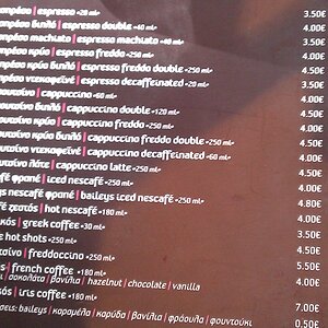 take a taste of greek coffee price and then think if it is worth drinking some