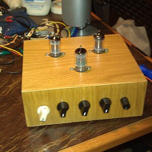 some tube preamp - 3 stages ! + tone control