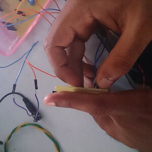 Our sensor placed in fore-finger tip.