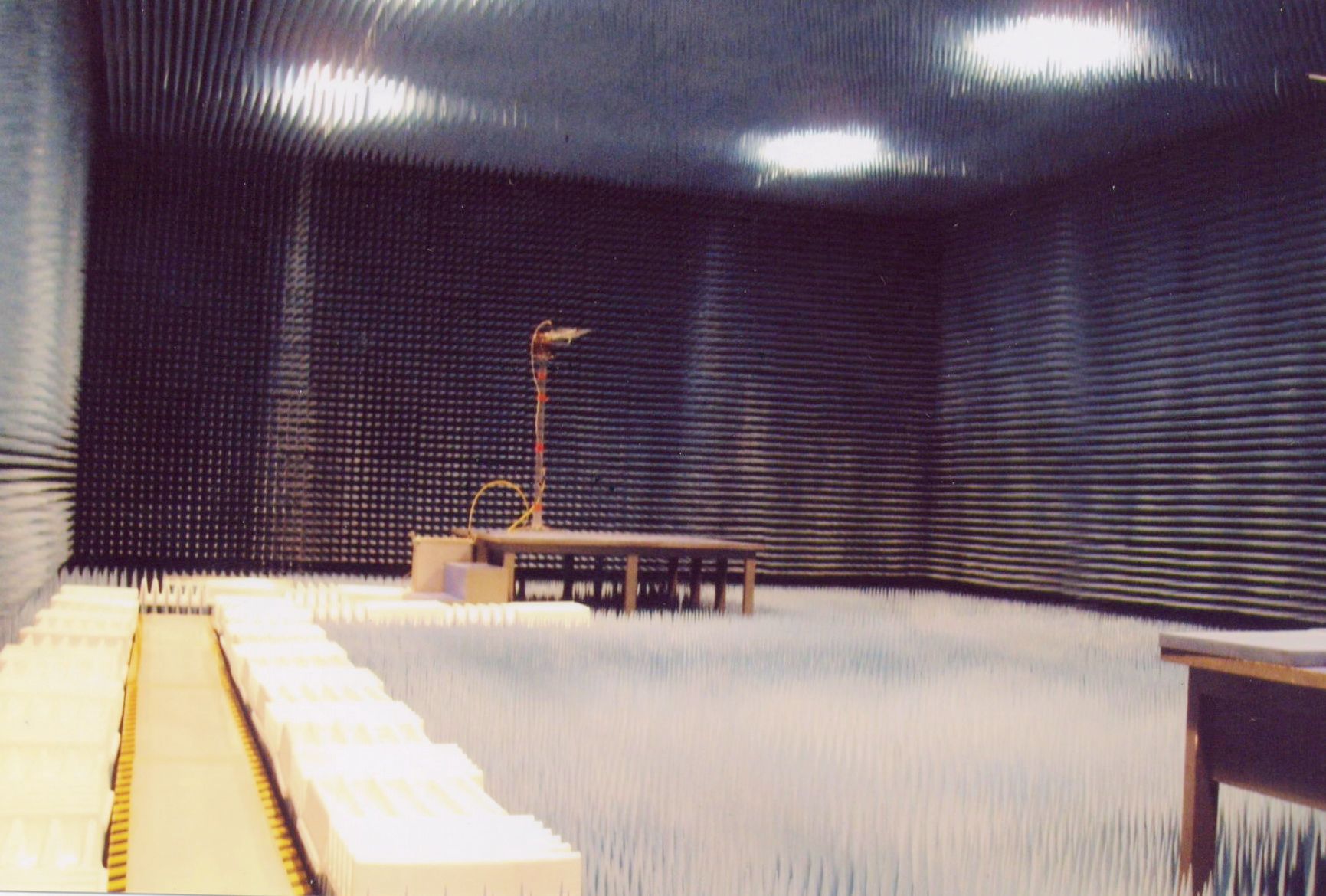 Far field microwave anechoic chamber for a Chinese university built by Nanjing Lopu Co., Ltd.