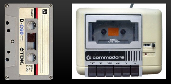 Magnetic tape 02
And of course, we can’t mention magnetic tape without also mentioning the standard compact cassette,
 which was a popular way of data