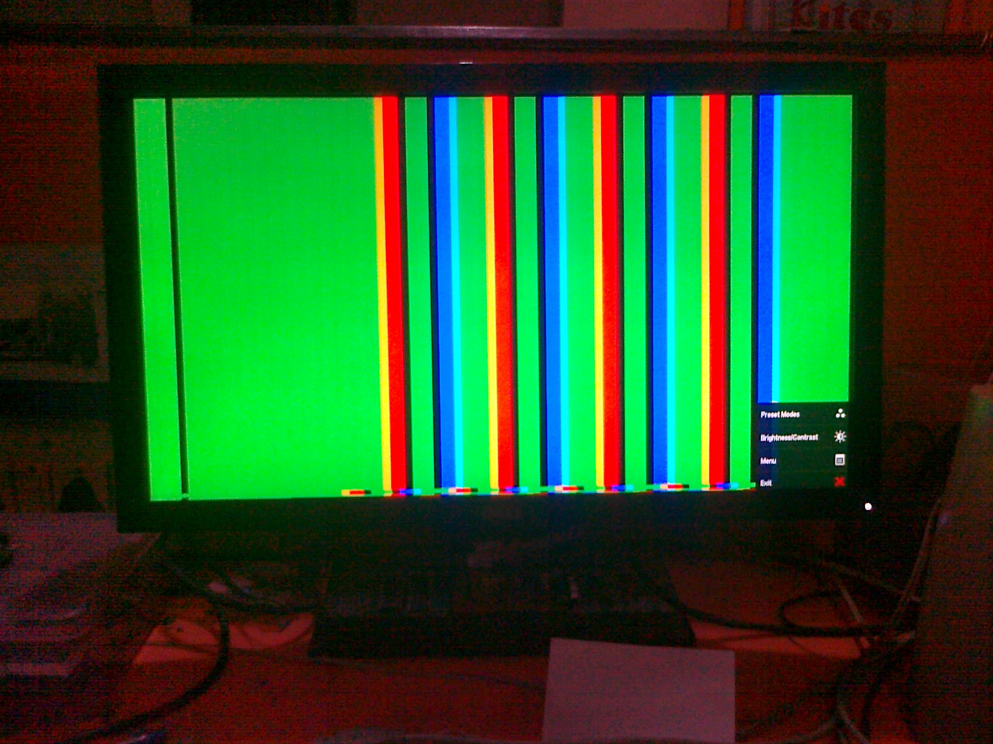 VGA pattern Generator 3 LCD